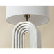Sensi 29.25 inch 100.00 watt Cream / White Table Lamp Portable Light